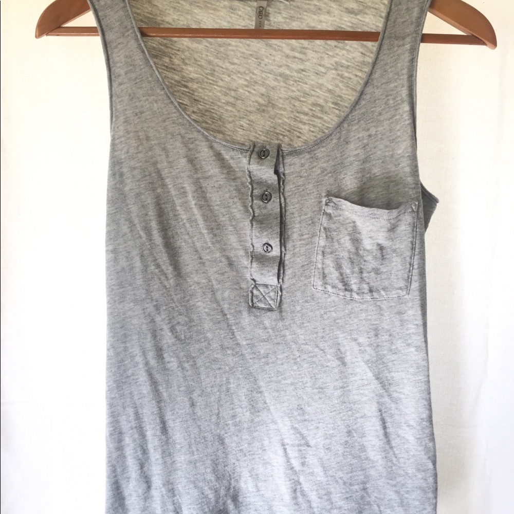Comfy Grey Pocket Tank